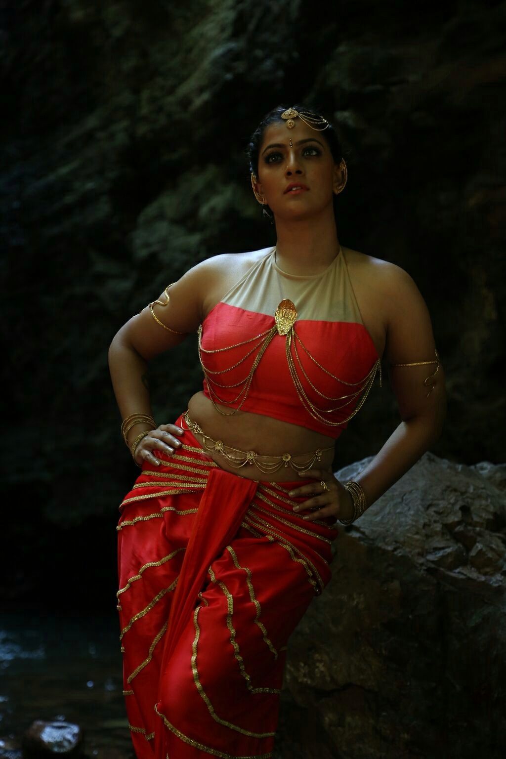 Varalaxmi Hot Stills from Neeyaa 2 Movie