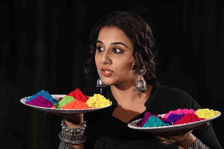 Vidya Balan Photoshoot Stills For Holi
