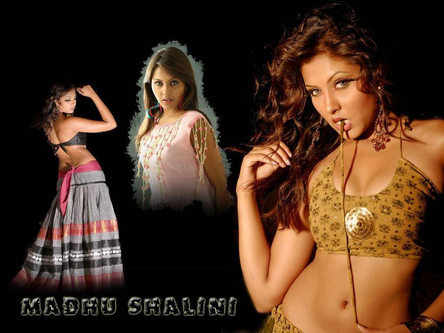 Actress Madhu Shalini Latest Close UP Wallpapers