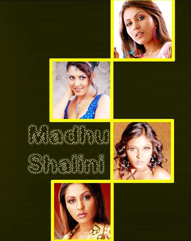 Actress Madhu Shalini Latest Close UP Wallpapers