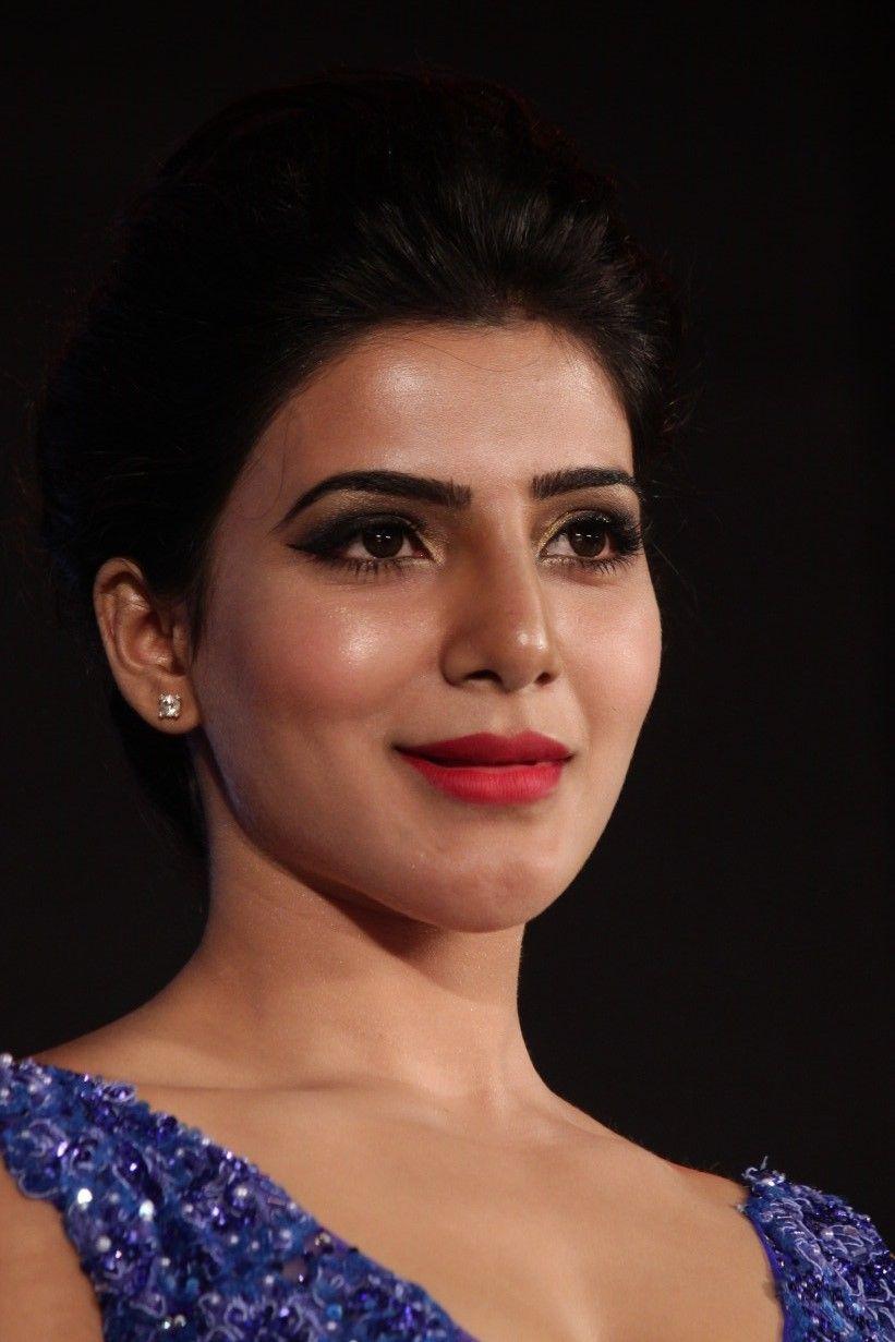 Actress Samantha Latest Blue Dress Photos