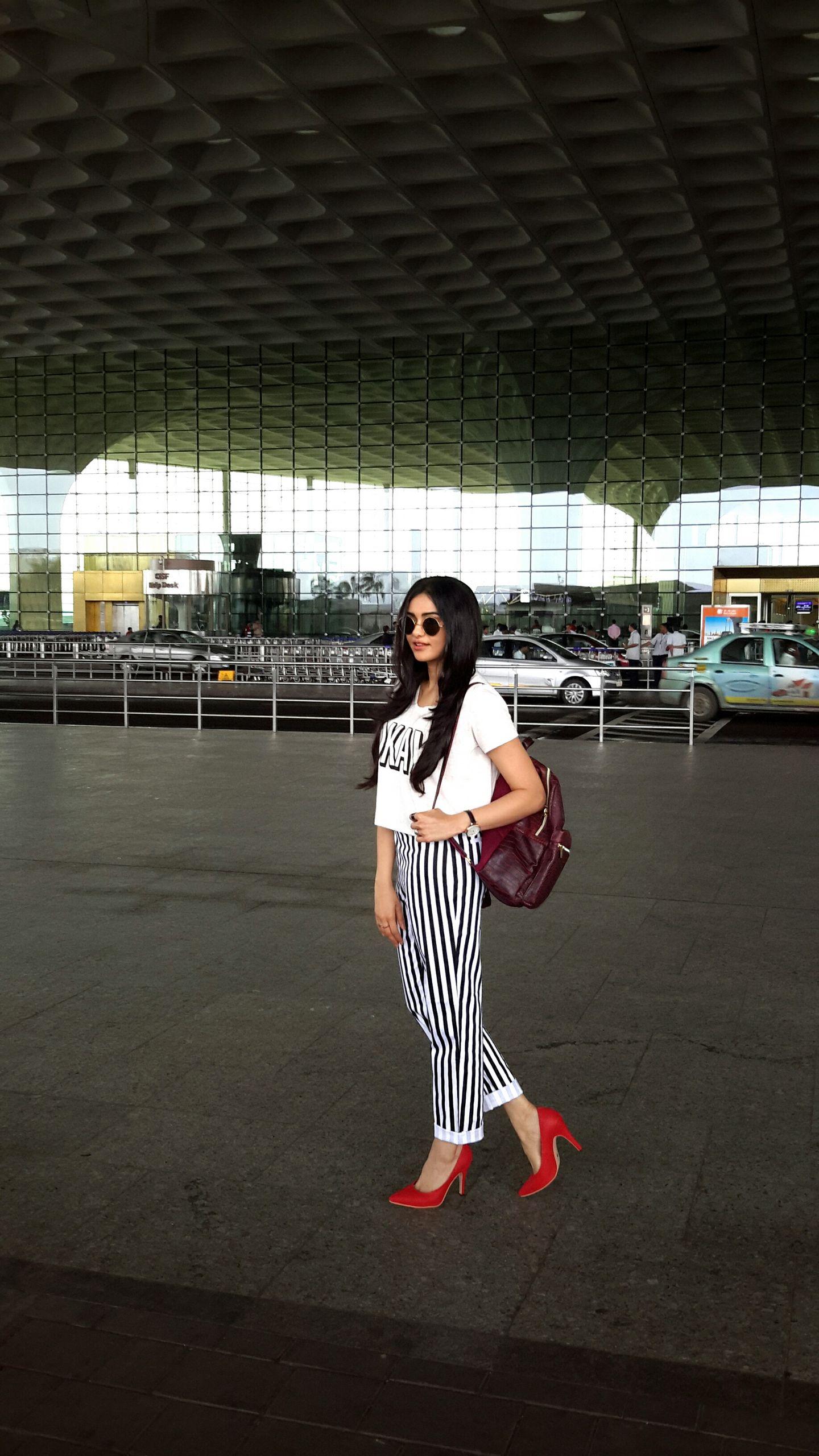 Adah Sharma Spotted at Mumbai Airport Pics
