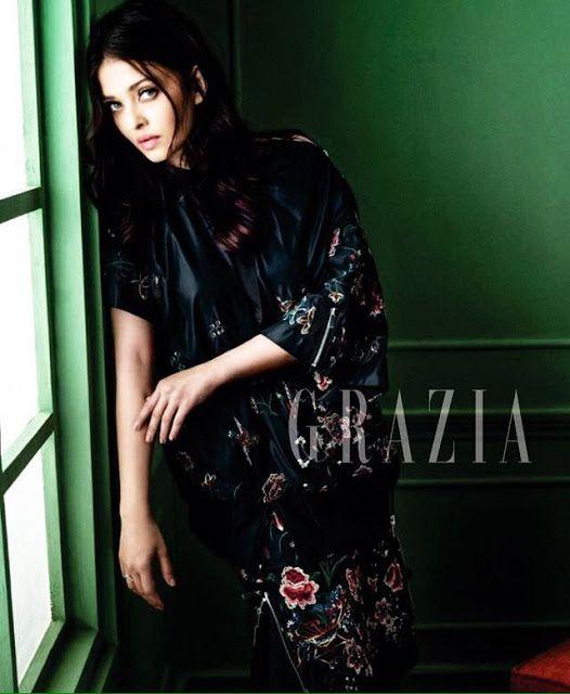 Aishwarya Rai poses for Grazia India magazine Photoshoot