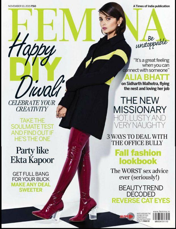 Alia Bhatt Photo Shoot for Femina