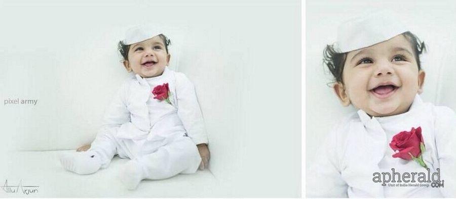 Allu Arjun Son Ayaan Photos