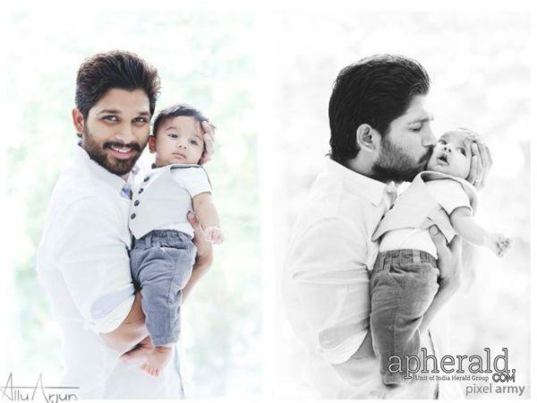 Allu Arjun Son Ayaan Photos