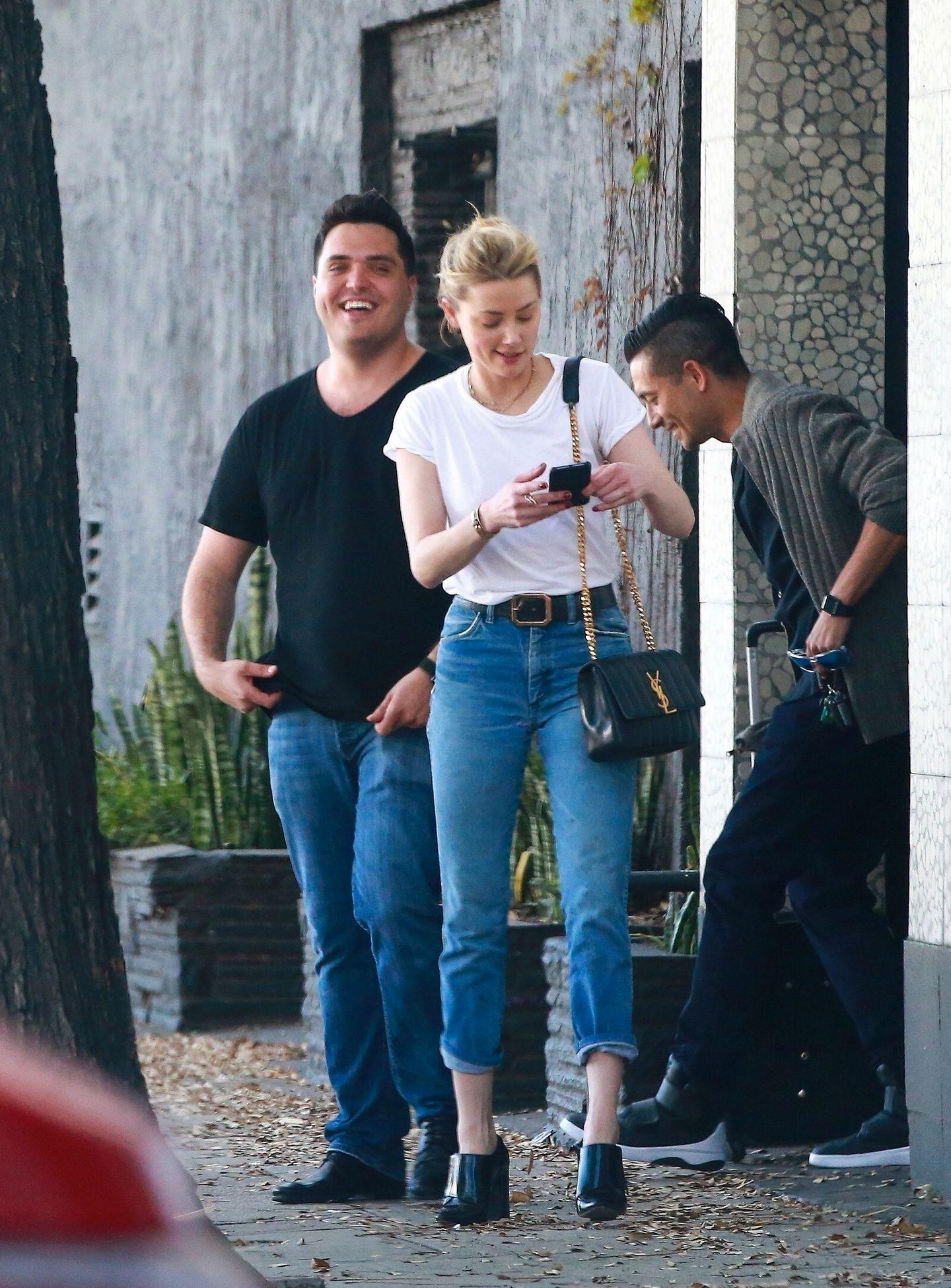 Amber Heard spotted in Los Angele