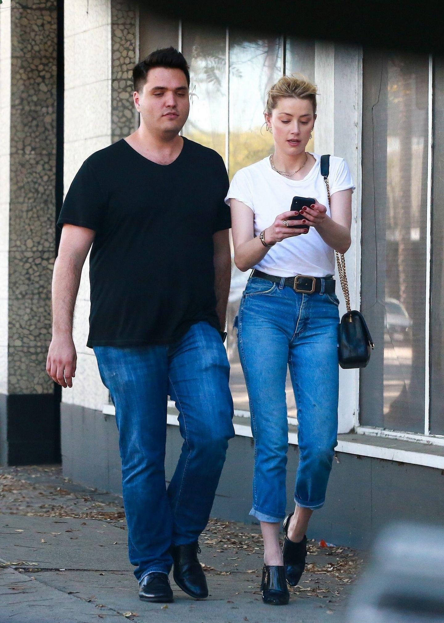 Amber Heard spotted in Los Angele