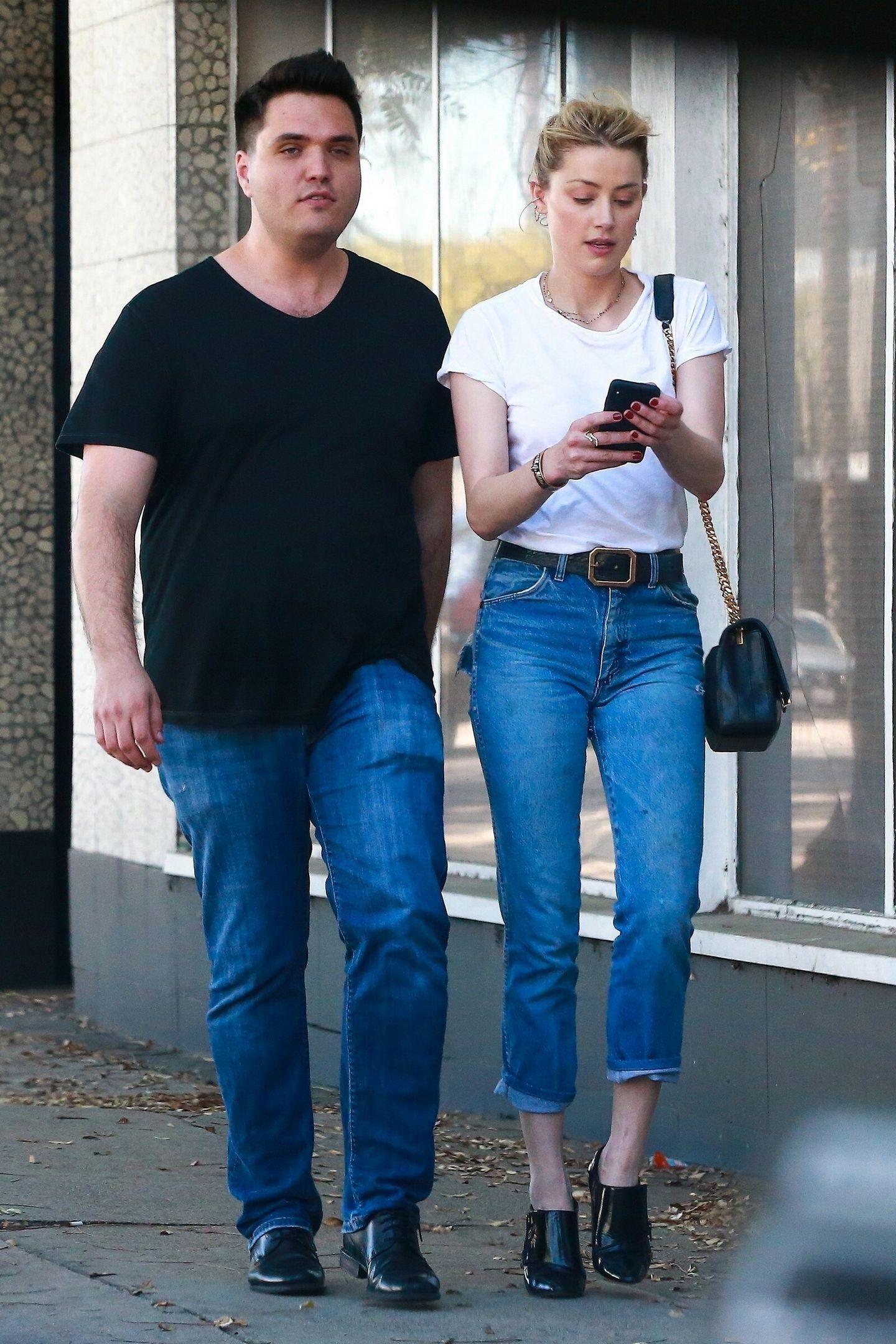 Amber Heard spotted in Los Angele