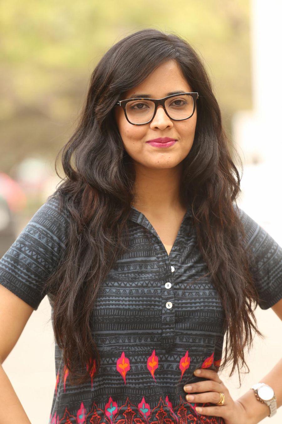 Anasuya at Kshanam Press Meet Stills