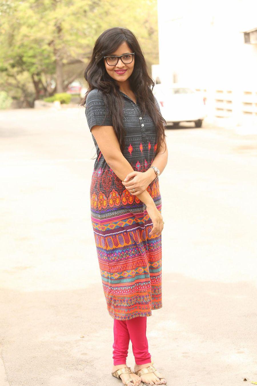 Anasuya at Kshanam Press Meet Stills