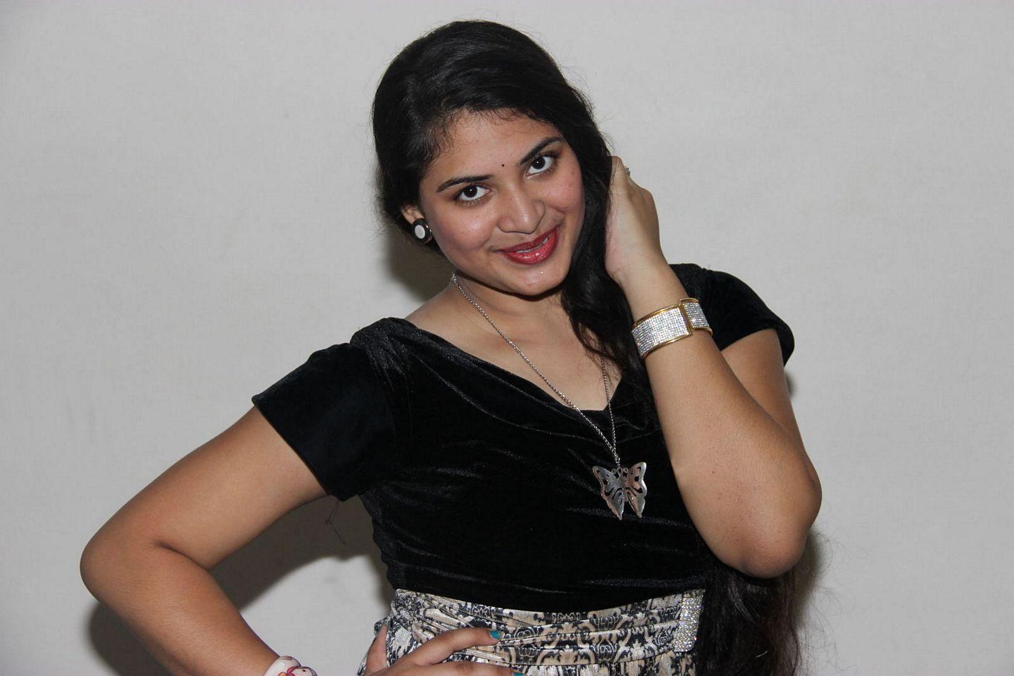 Anchor Meghana Cute Stills