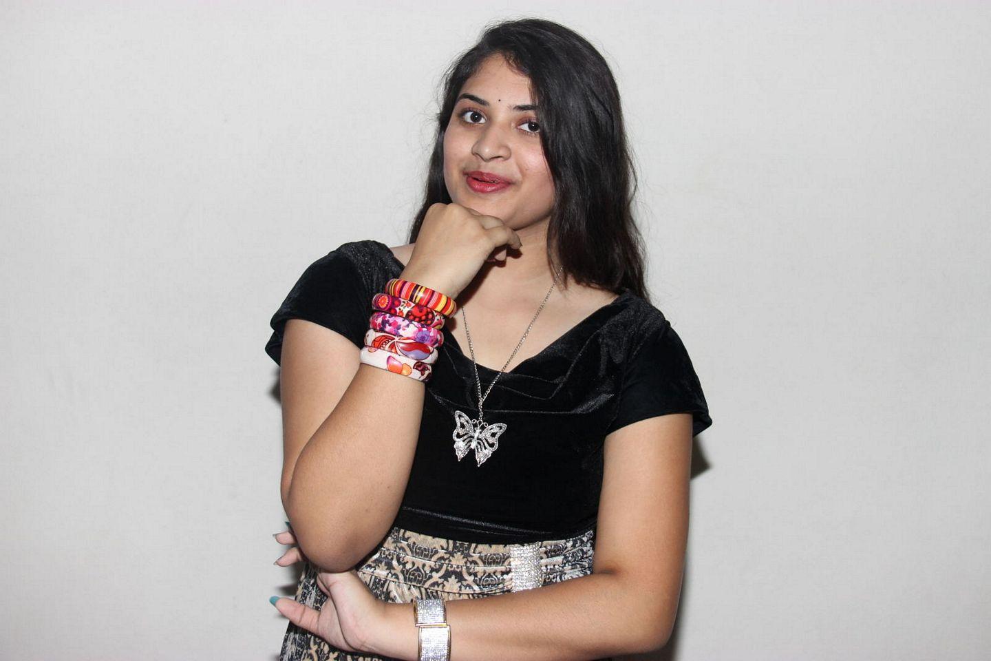 Anchor Meghana Cute Stills