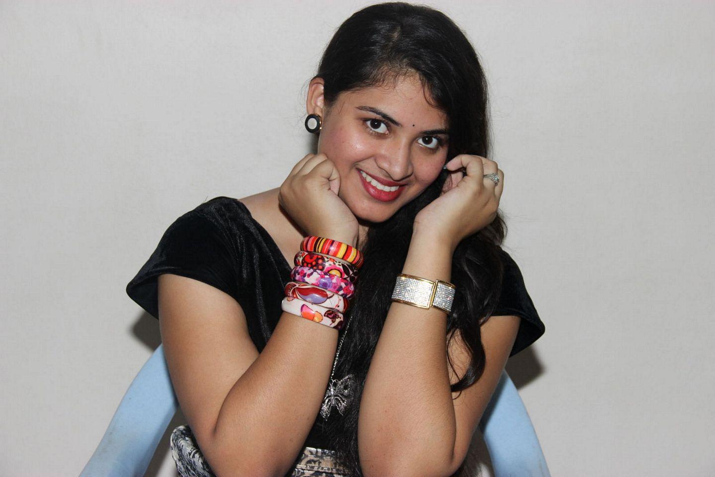 Anchor Meghana Cute Stills