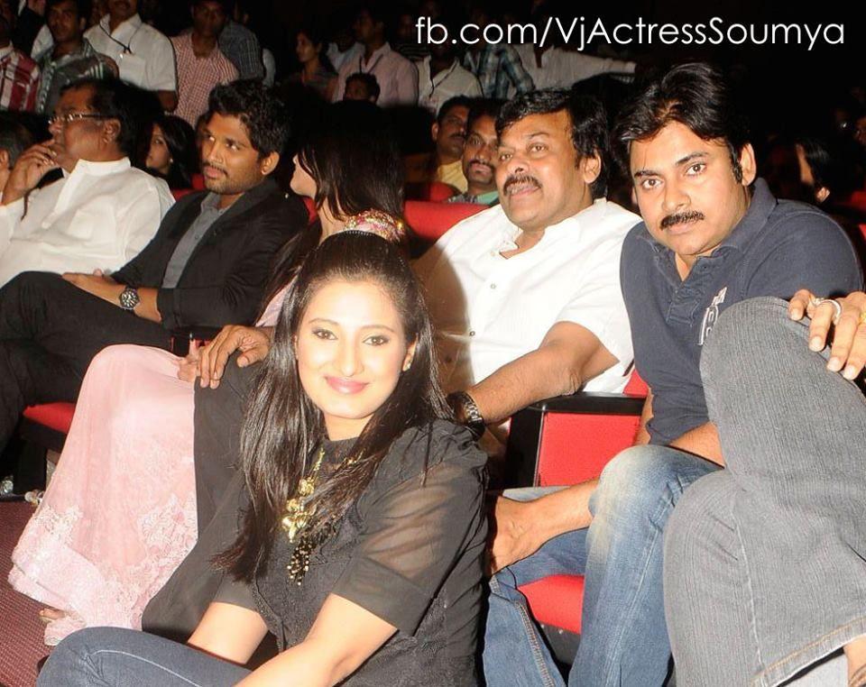 Anchor Soumya Rare photos