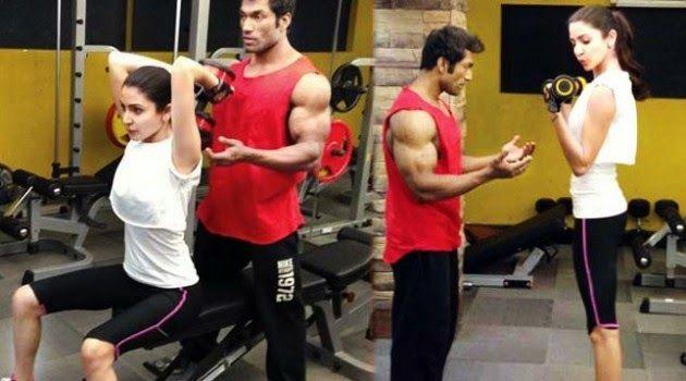 Bollywood Actresses At Gym Photos