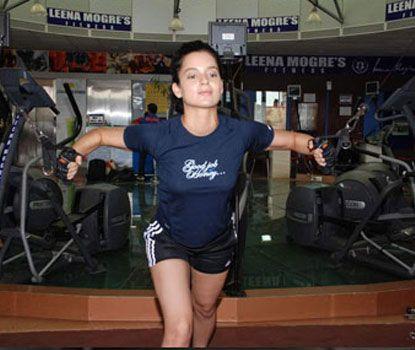 Bollywood Actresses At Gym Photos