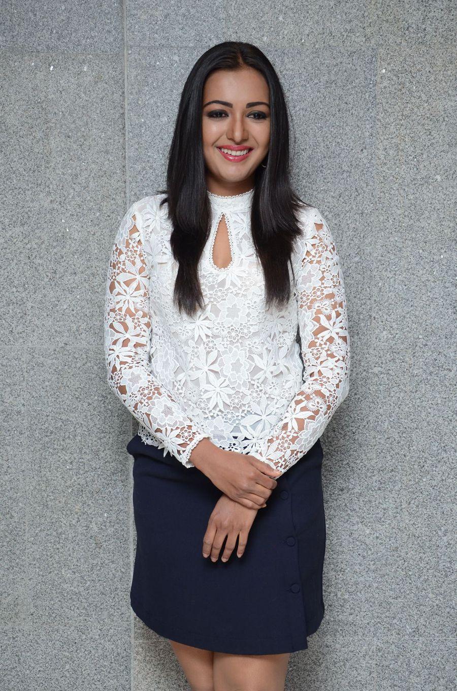 Catherine Tresa Stills at Sarrainodu Success Meet