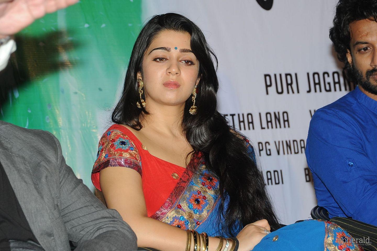 Charmy Kaur At Jyothi Lakshmi Success Meet