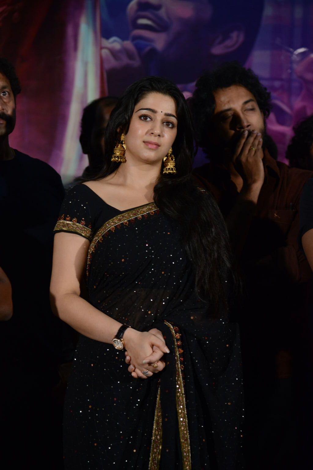 charmy kaur At Jyothi Lakshmi Trailer launch