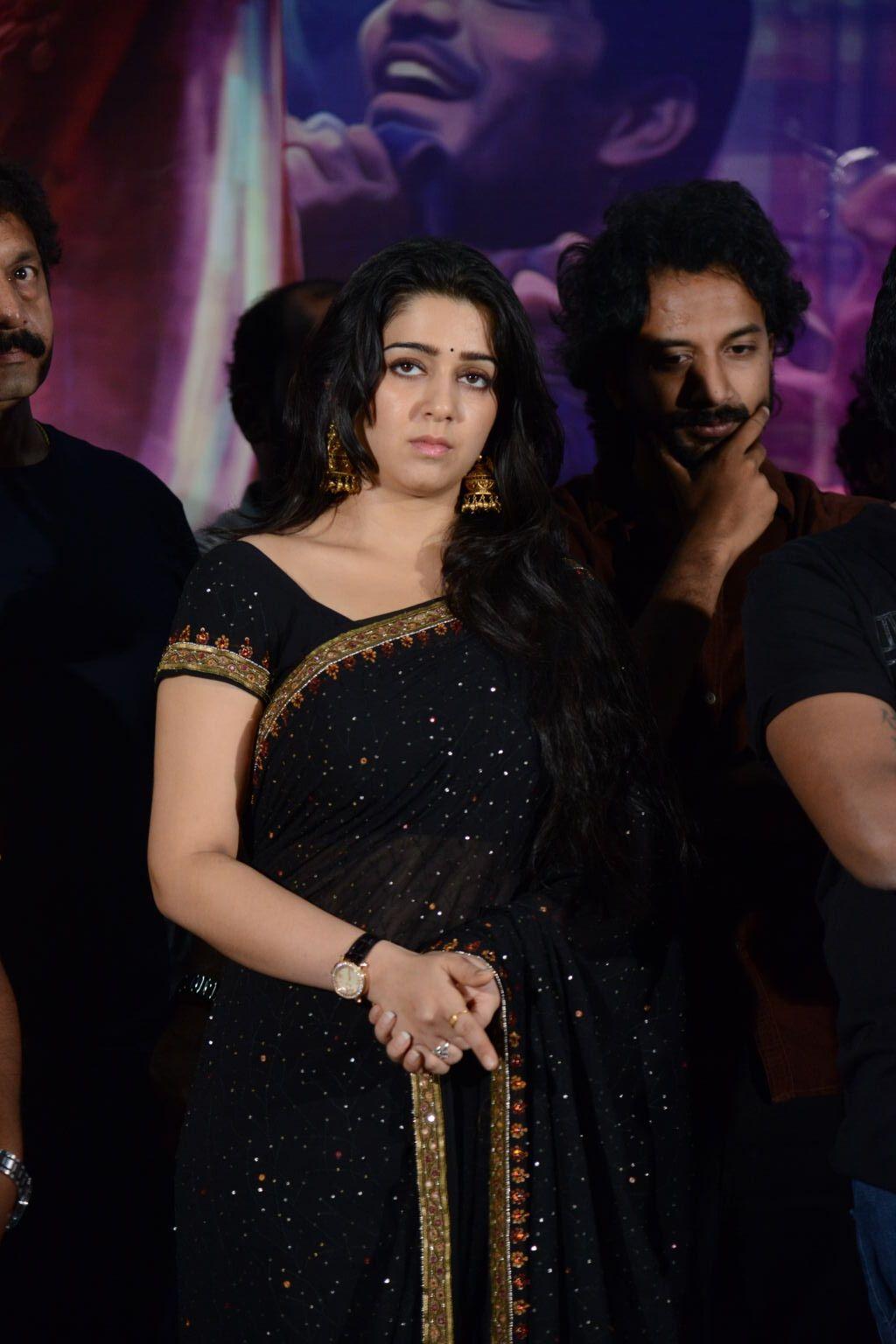 charmy kaur At Jyothi Lakshmi Trailer launch