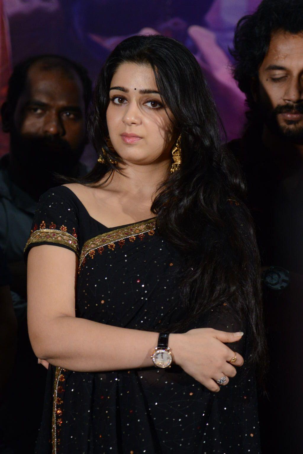 charmy kaur At Jyothi Lakshmi Trailer launch