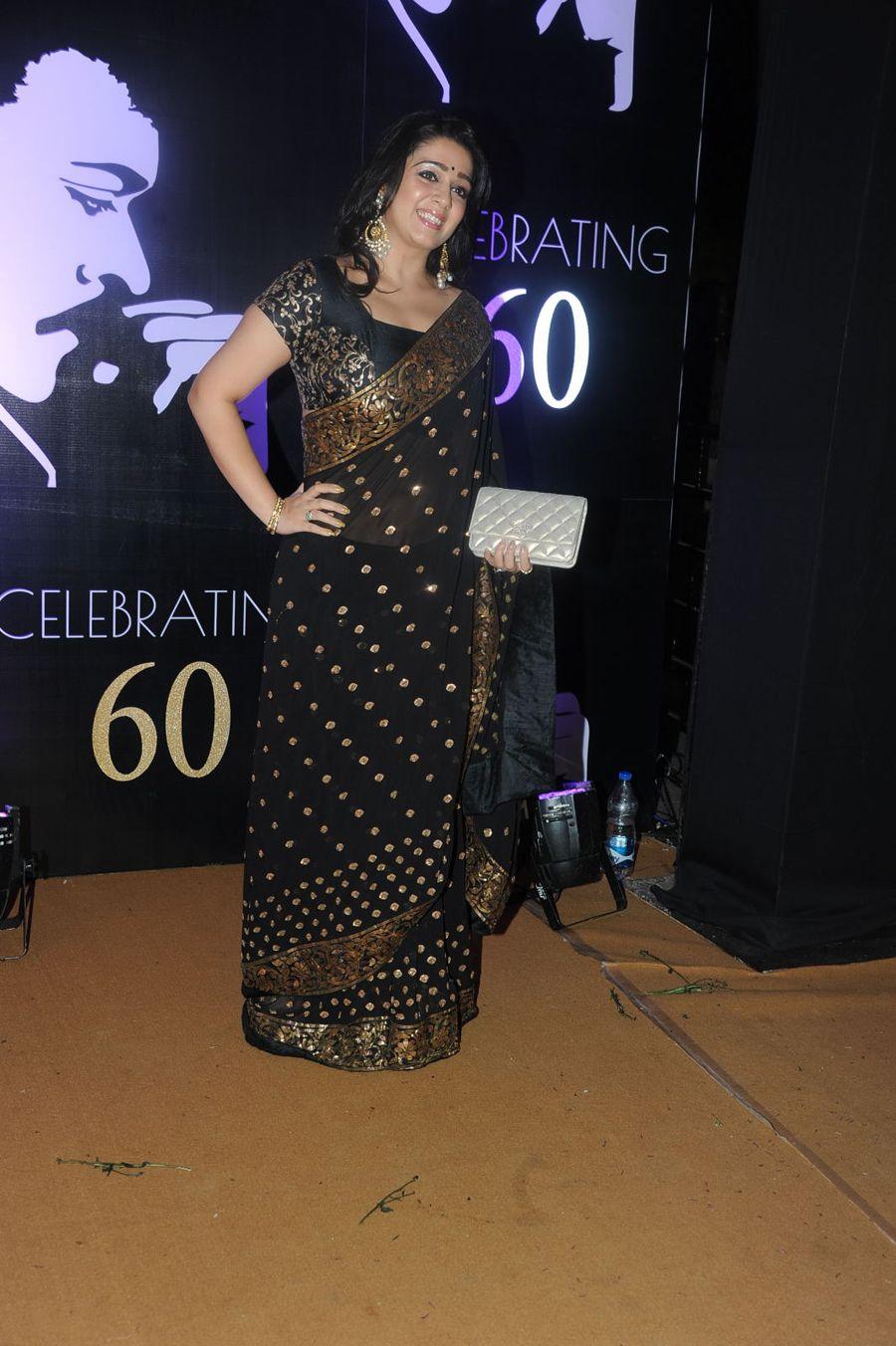 Charmy Kaur Stills at Chiranjeevi 60th Birthday Celebrations