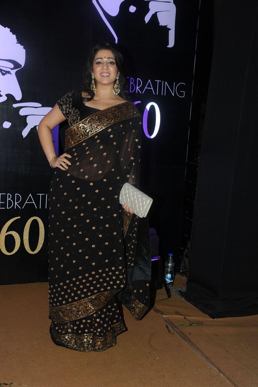 Charmy Kaur Stills at Chiranjeevi 60th Birthday Celebrations