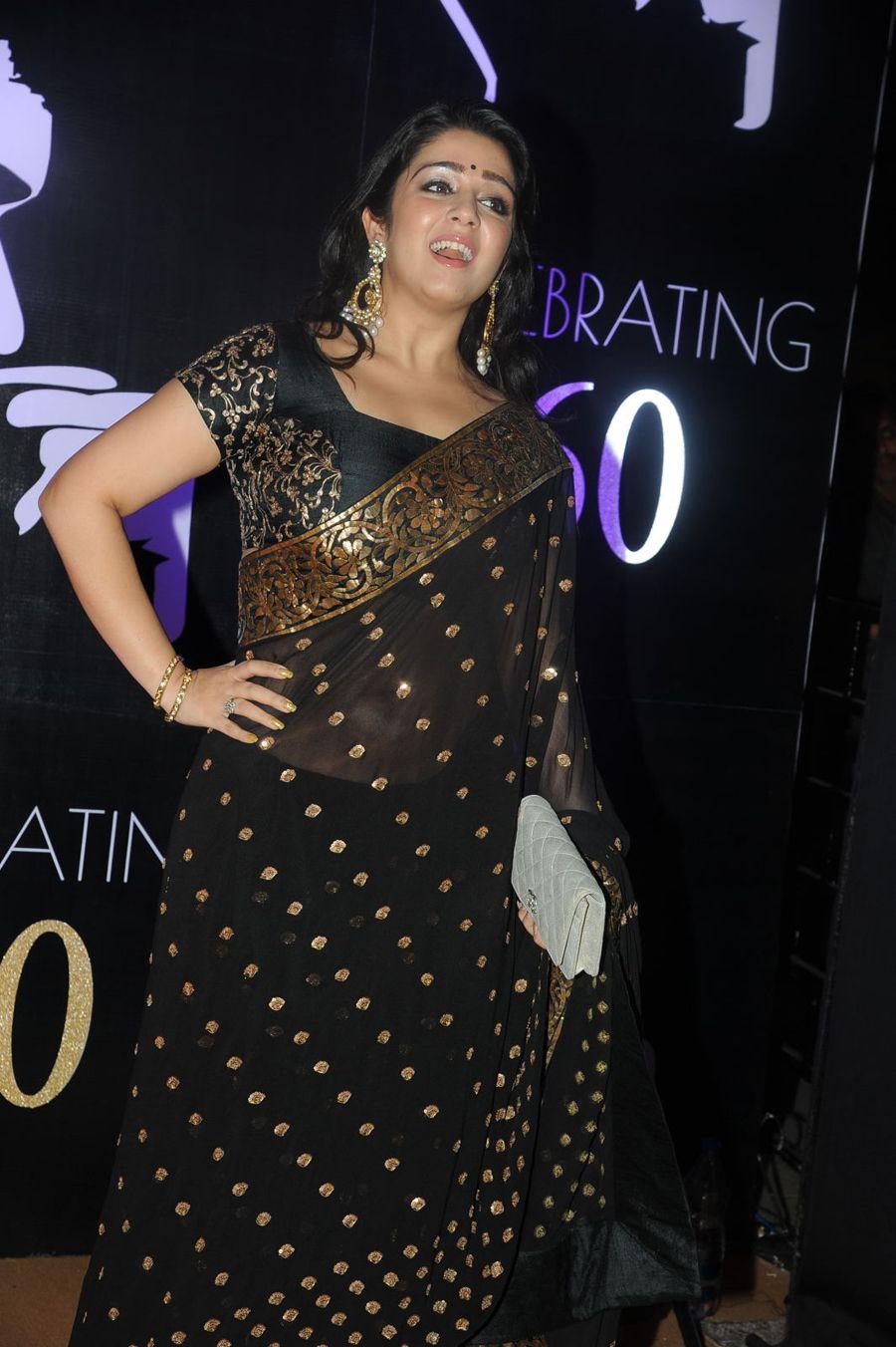 Charmy Kaur Stills at Chiranjeevi 60th Birthday Celebrations