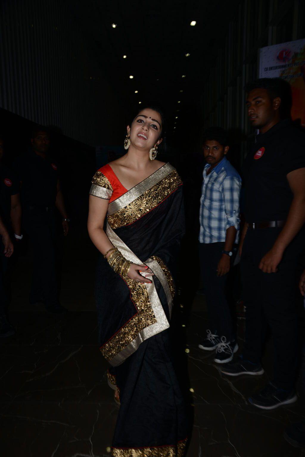 charmy kaur Stills At Jyothi Lakshmi Audio Launch Pics