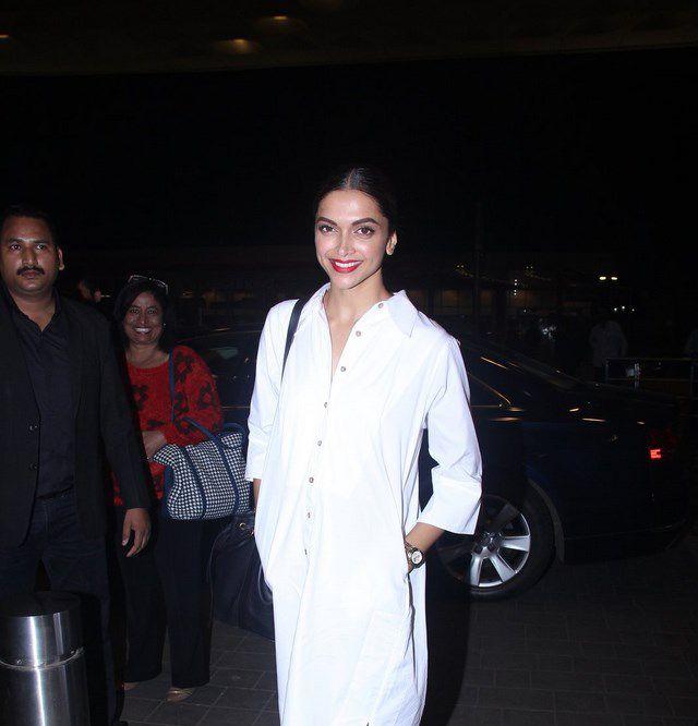 Deepika Padukone Leaves For Toronto To Shoot