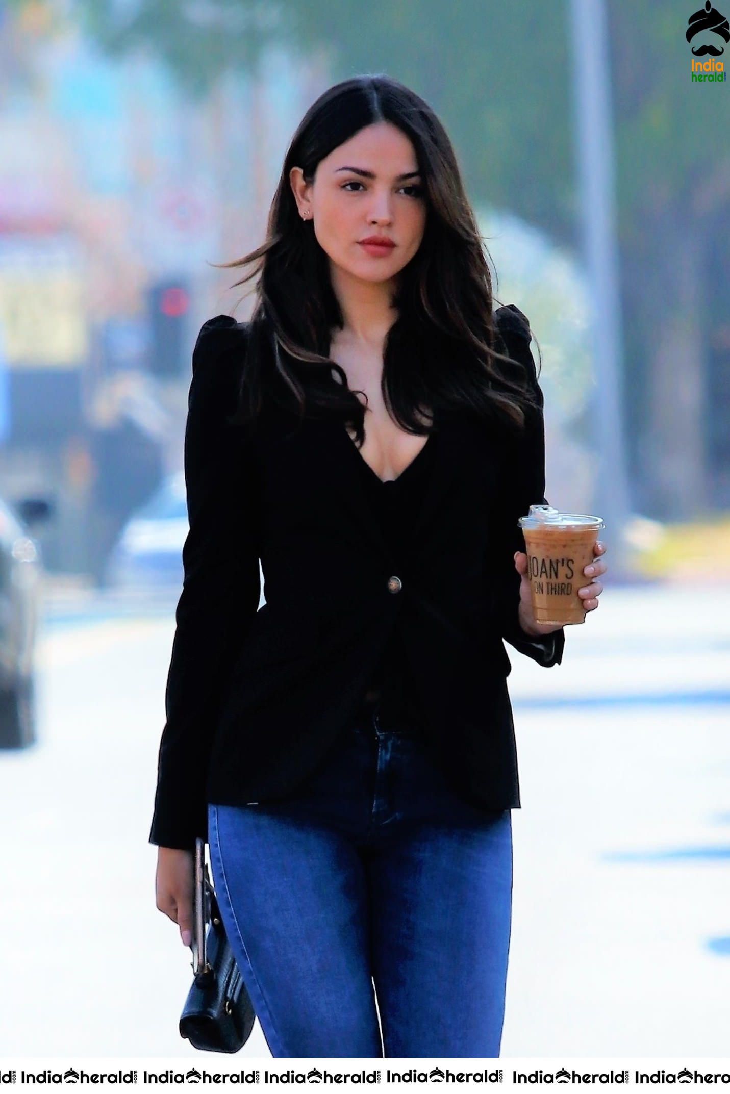 Eiza Gonzalez outside Joans On Third in Studio City