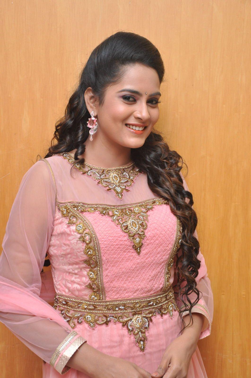 Himaja Stills at Saivam Audio Launch