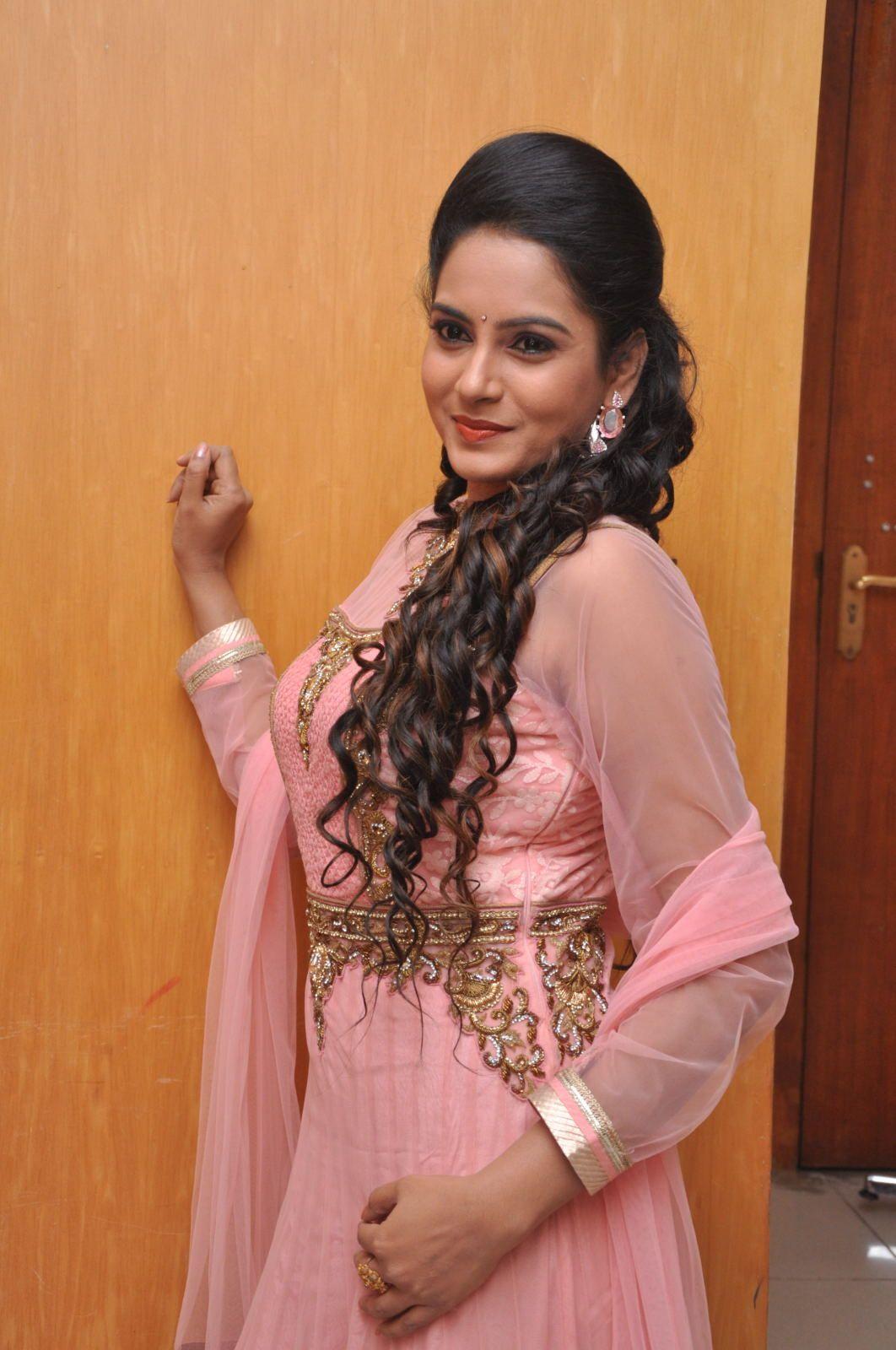 Himaja Stills at Saivam Audio Launch