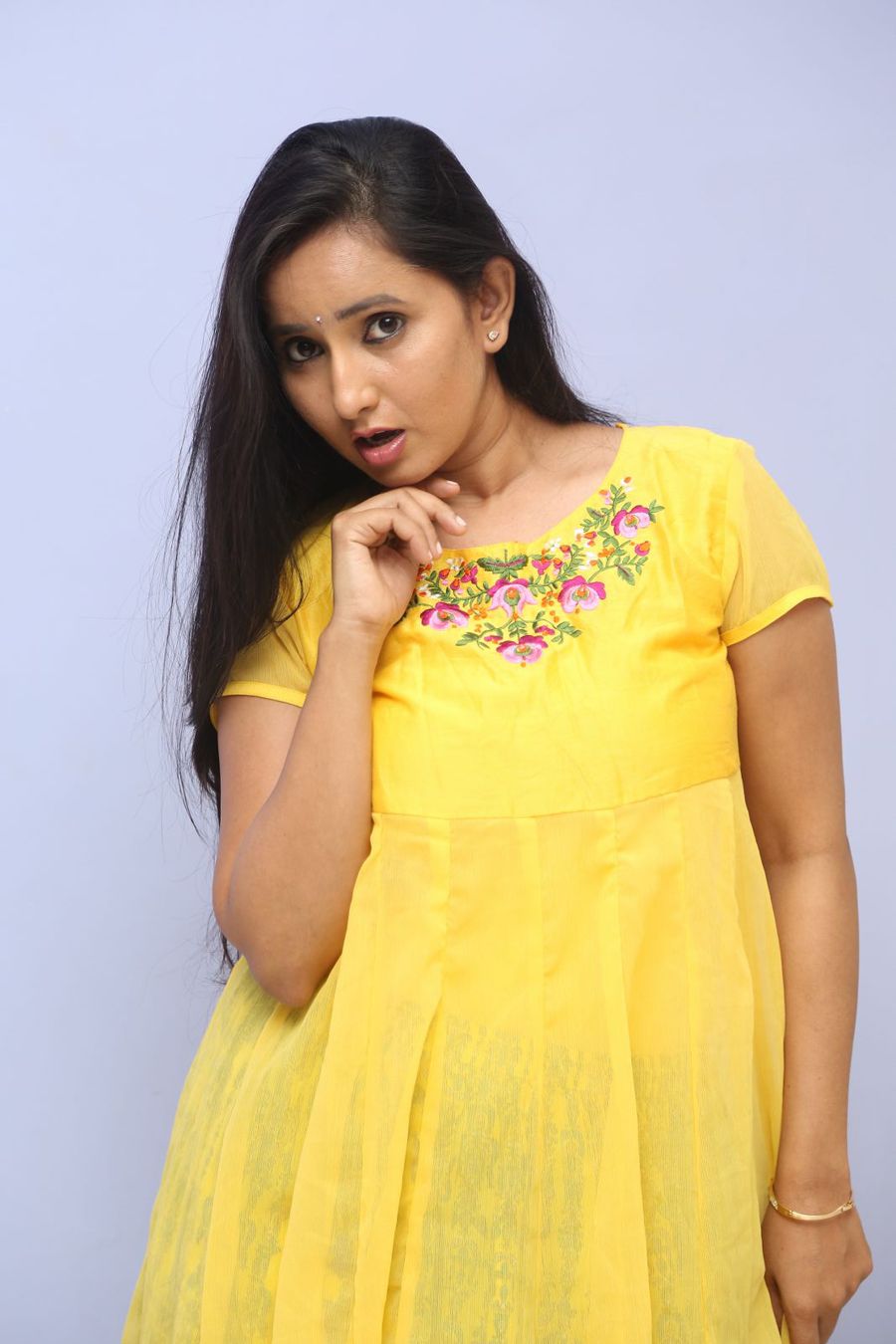 Ishika Singh Photos at Kobbari Matta Teaser Launch