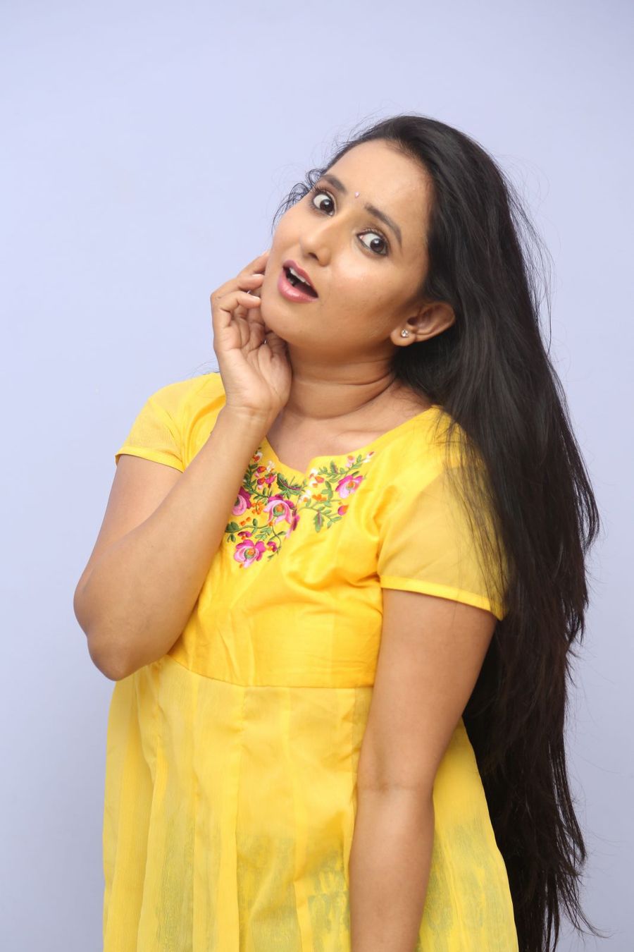 Ishika Singh Photos at Kobbari Matta Teaser Launch