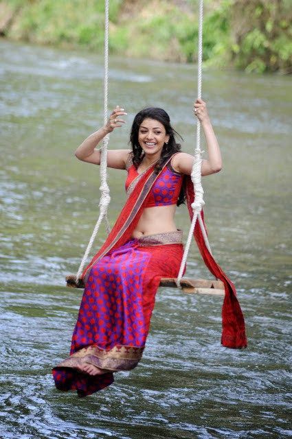 Kajal Agarwal Hot Navel Pics