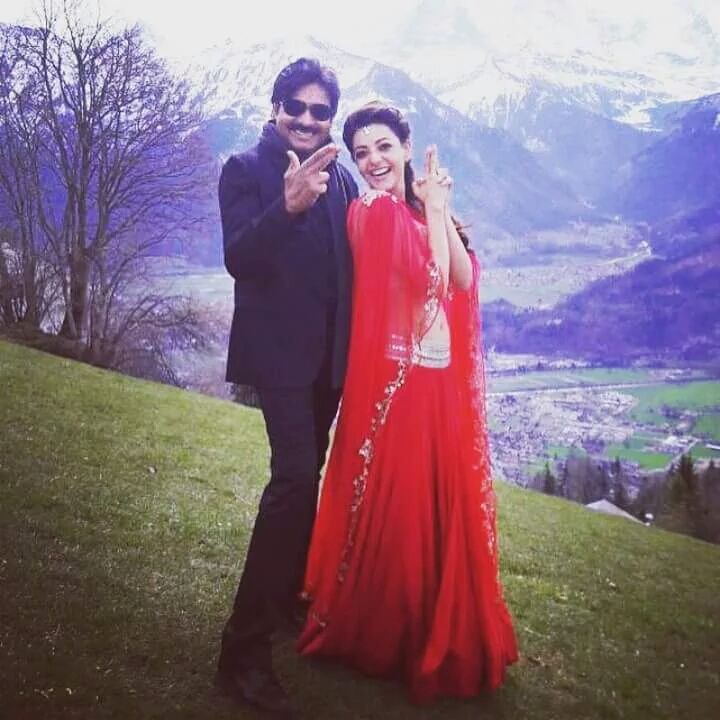 Kajal Agarwal on the shoot of Sardaar Gabbar Singh Latest Photos