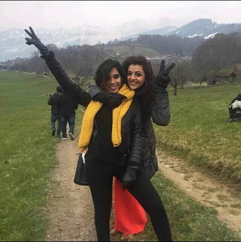 Kajal Agarwal on the shoot of Sardaar Gabbar Singh Latest Photos