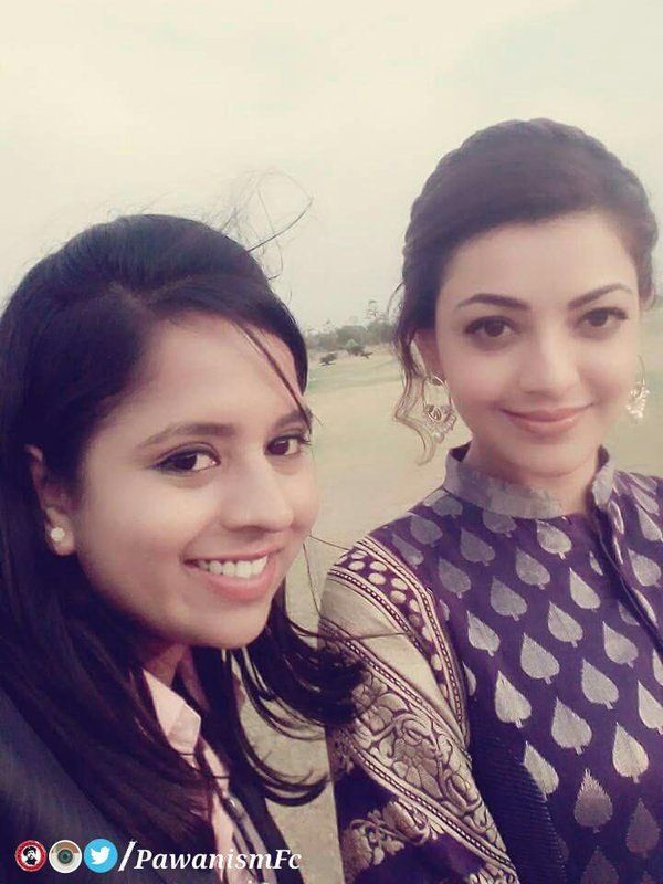 Kajal Agarwal on the shoot of Sardaar Gabbar Singh Latest Photos