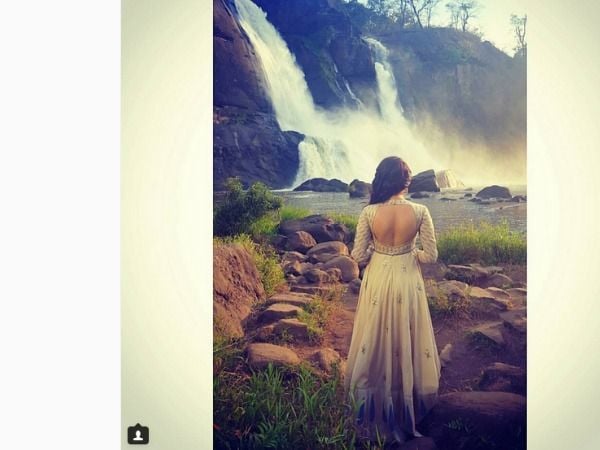 Kajal Agarwal on the shoot of Sardaar Gabbar Singh Latest Photos