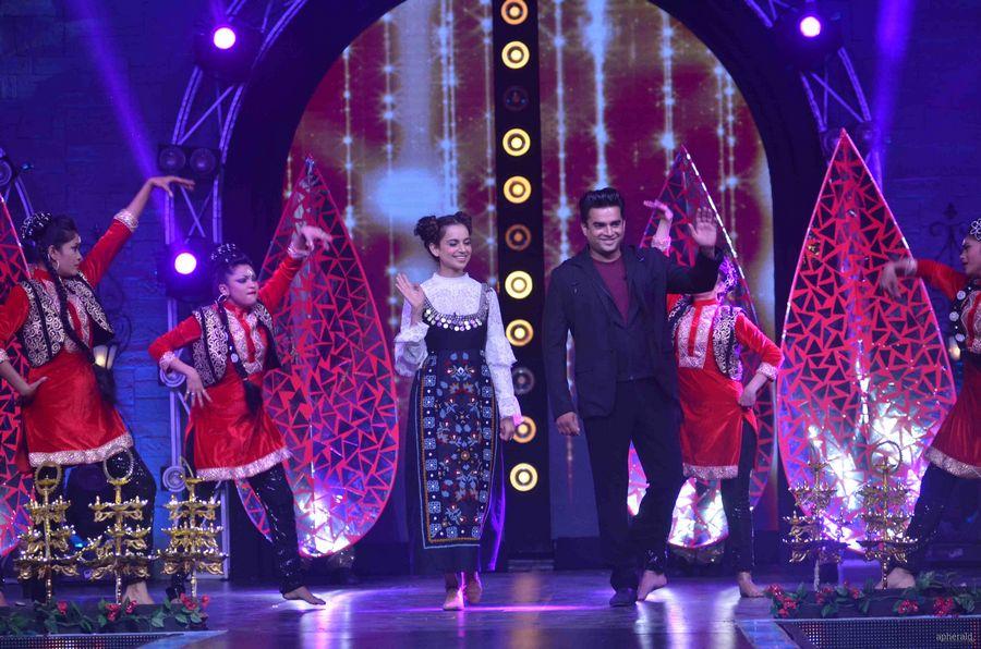 Kangana Ranaut and R Madhavan At The Grand Finale Of Food