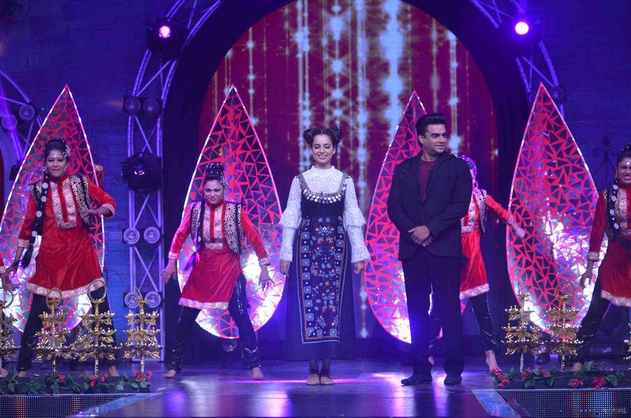 Kangana Ranaut and R Madhavan At The Grand Finale Of Food