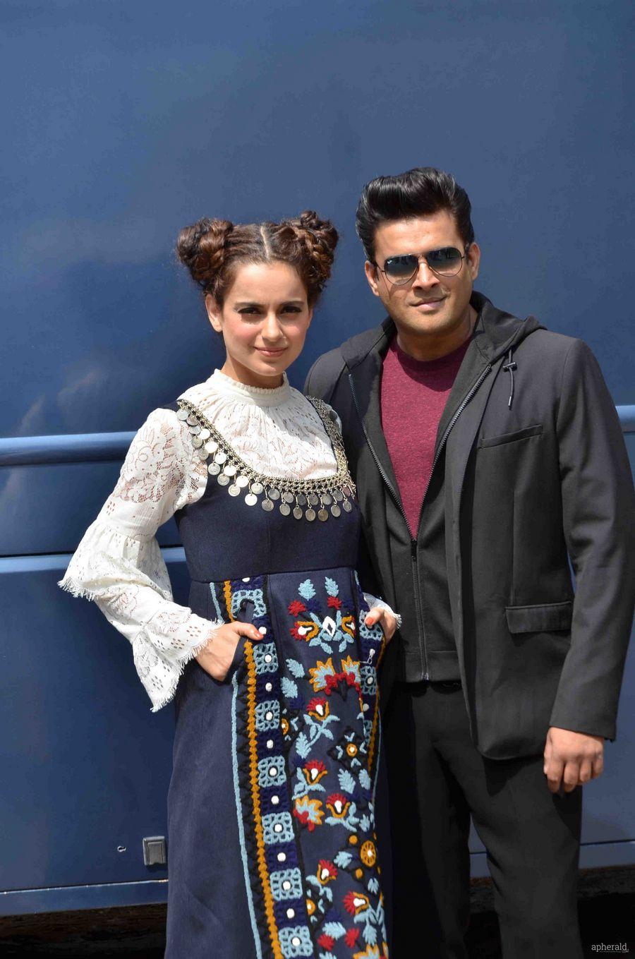 Kangana Ranaut and R Madhavan At The Grand Finale Of Food