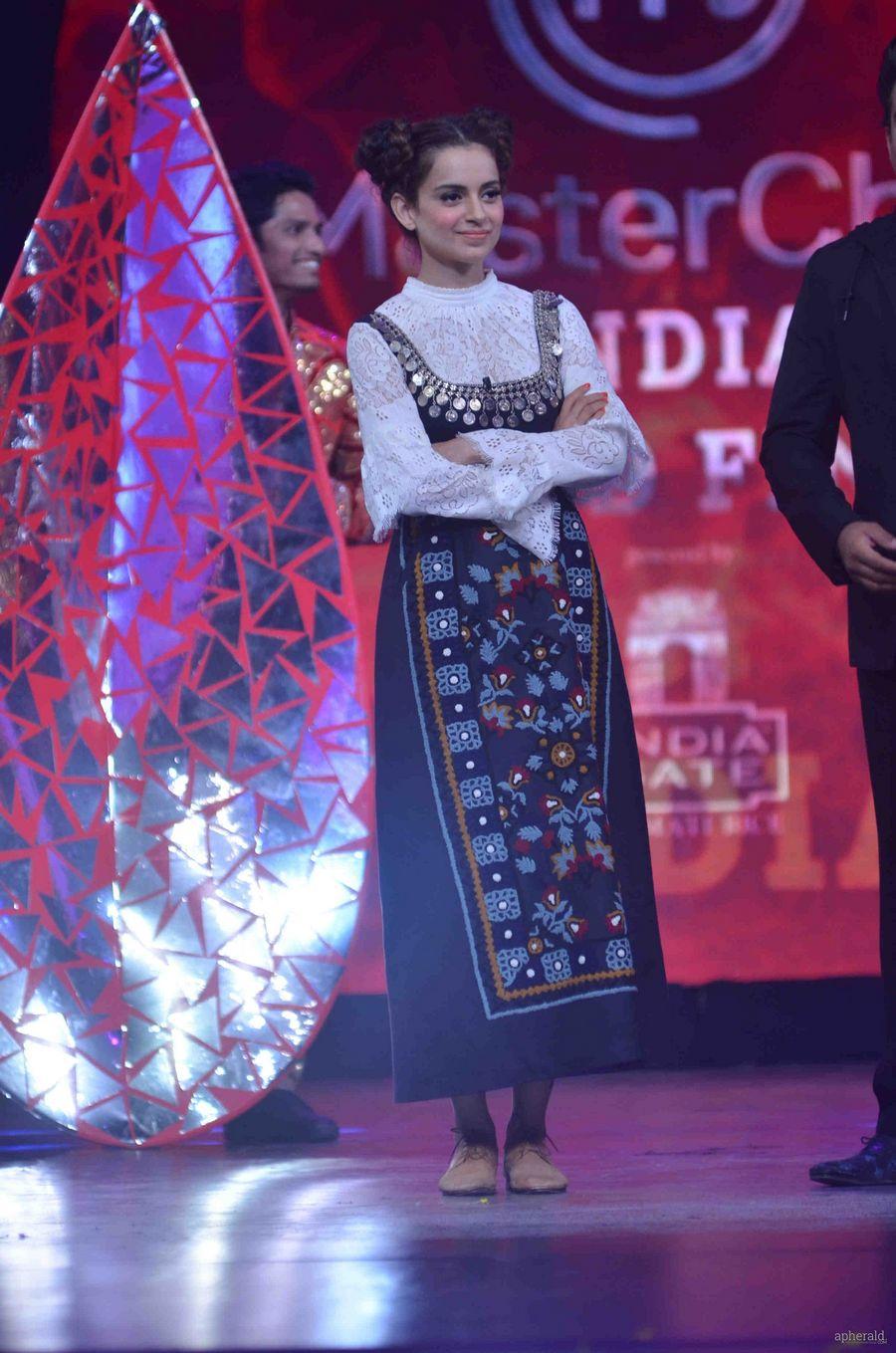 Kangana Ranaut At The Grand Finale Of Food Reality Show