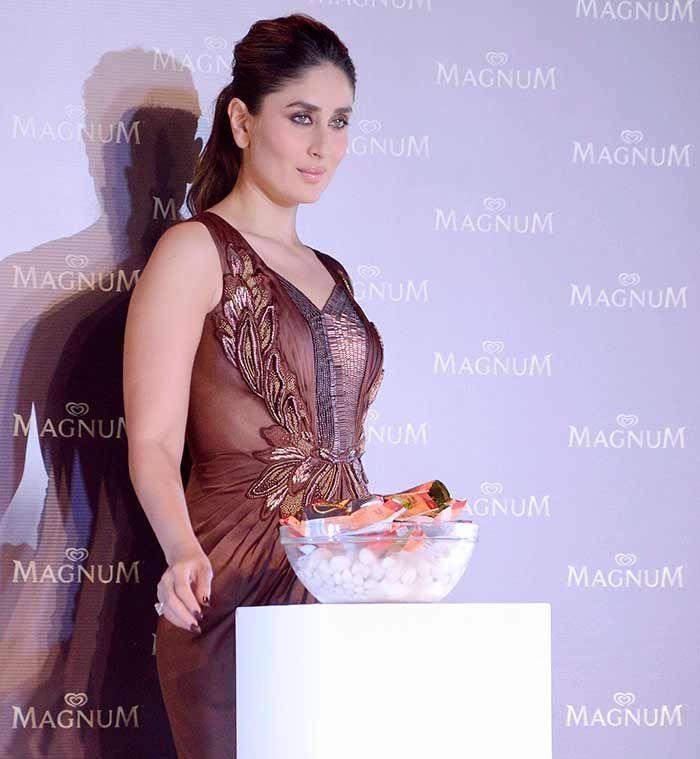 Kareena Kapoor Khan At The Launch Of New Magnum Ice Cream