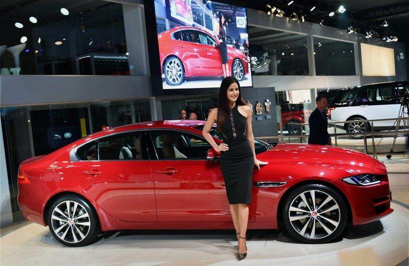 Katrina Kaif At Auto Expo in Delhi Noida Photos