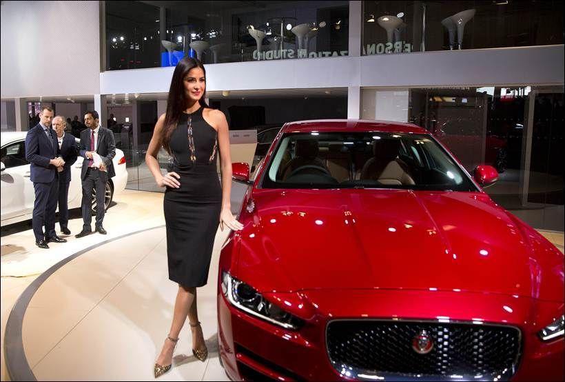 Katrina Kaif At Auto Expo in Delhi Noida Photos