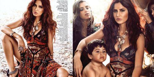 Katrina Kaif poses for Vogue Photo Shoot