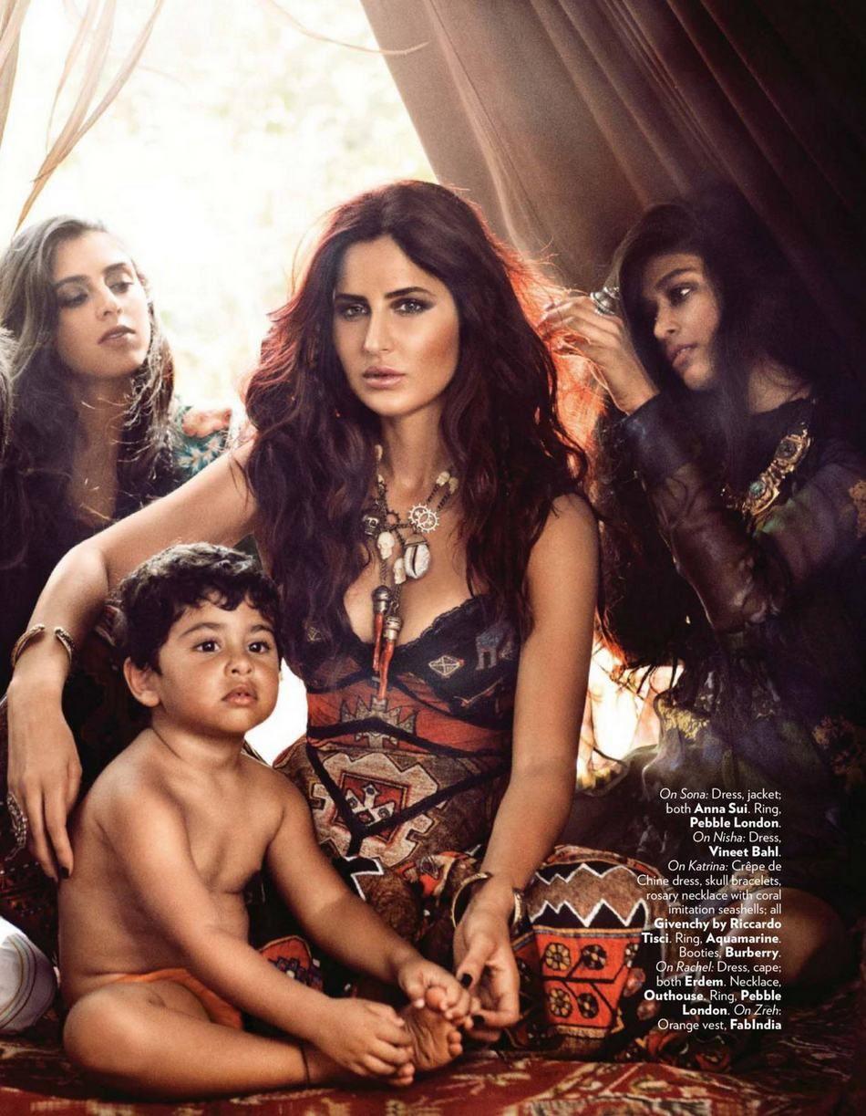 Katrina Kaif poses for Vogue Photo Shoot